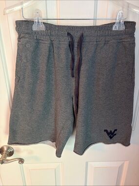 Colosseum Men's Dark Gray Athletic Shorts with WVU Logo